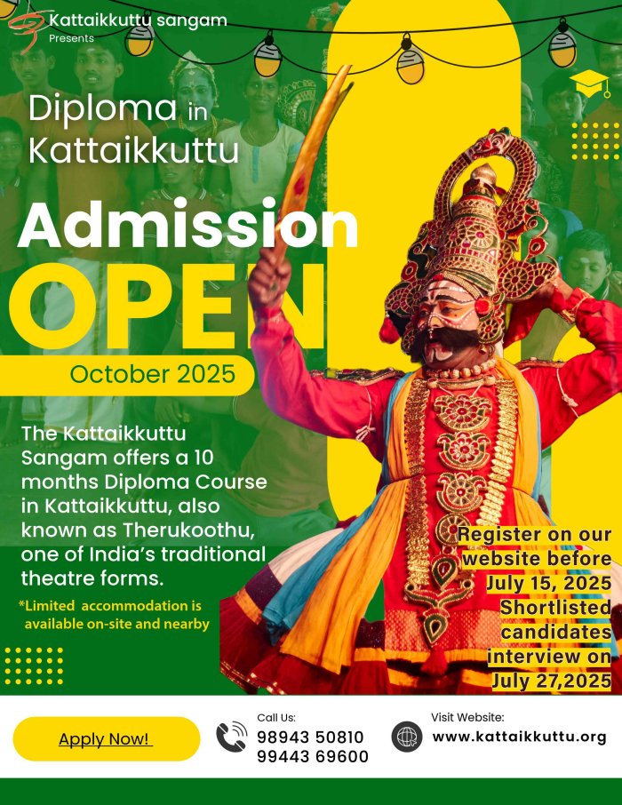 Diploma Course in Kattaikkuttu