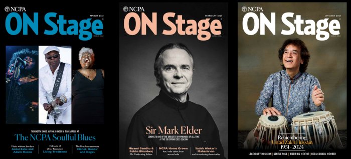 ON Stage - NCPA's official monthly magazine