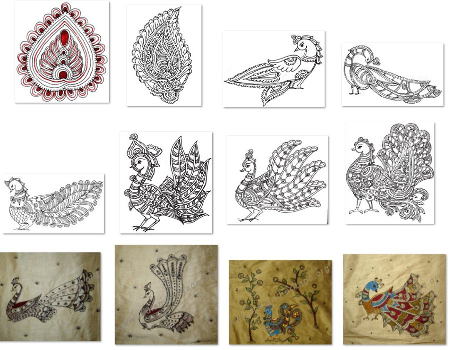 Kalamkari designs